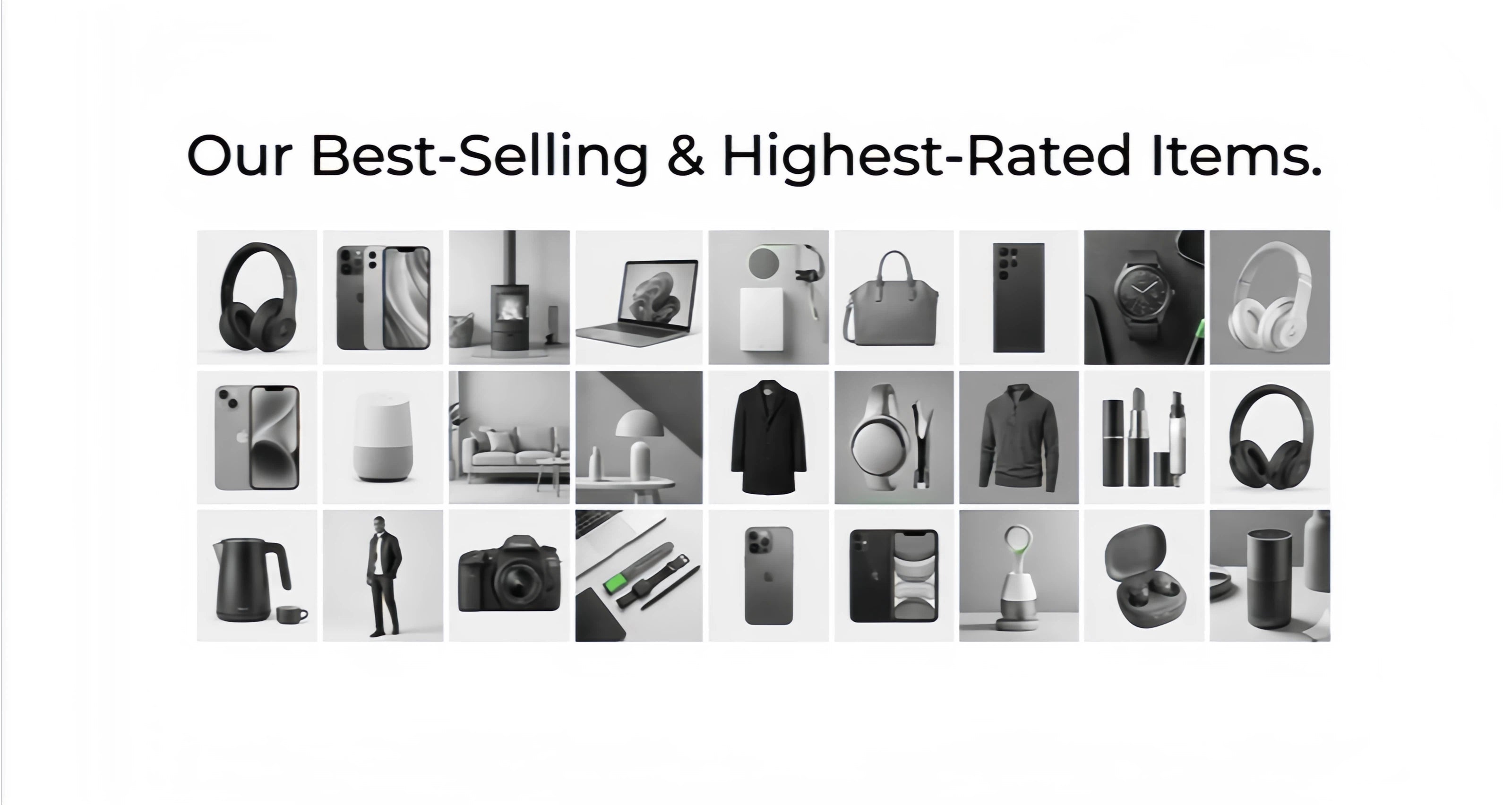 TrendLine & Co. Best Sellers Collection featuring our Top 20 customer favourite products across every department.