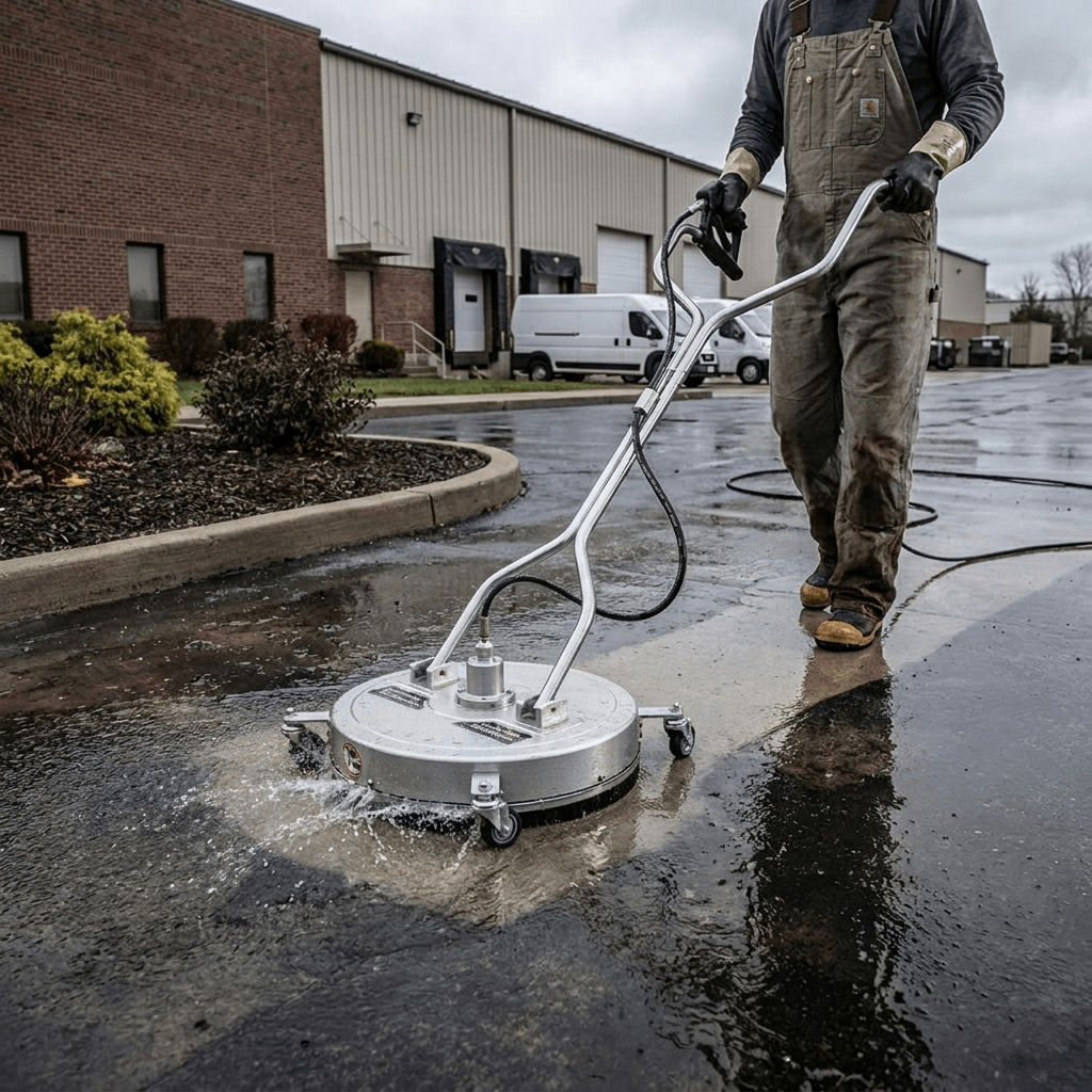 TrendLine & Co. Cleaning Equipment Collection featuring pressure washers, foam cannons, surface cleaners and outdoor cleaning equipment.