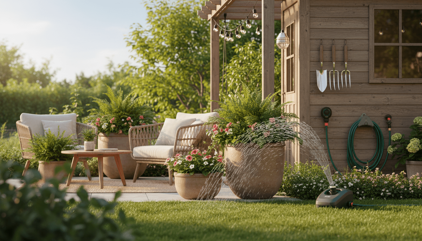 TrendLine & Co. Garden Tools Collection featuring lawn care tools, pruning equipment, trimming accessories and outdoor maintenance tools.