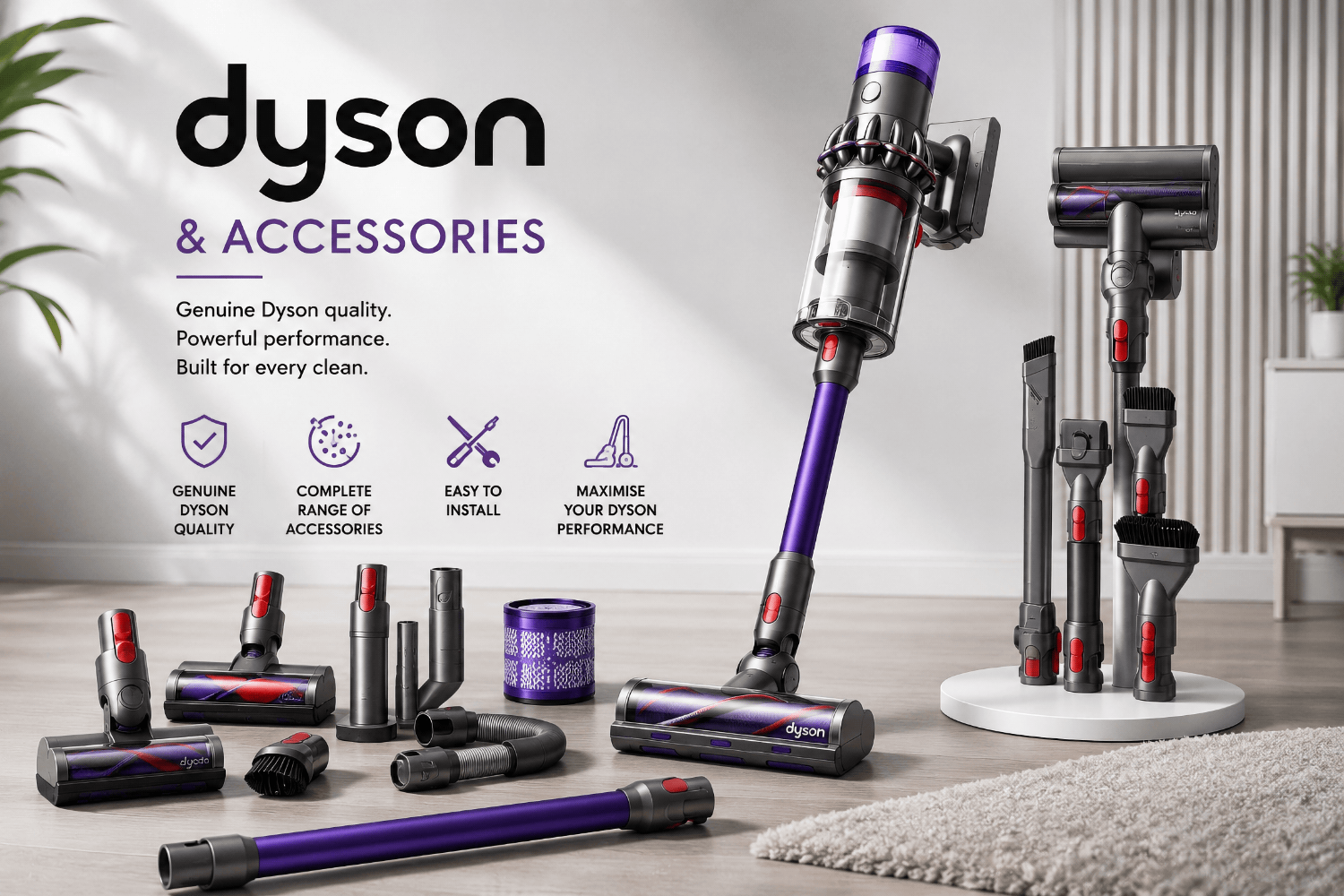 Dyson Cordless Vacuum Cleaners & Accessories - TrendLine & Co.