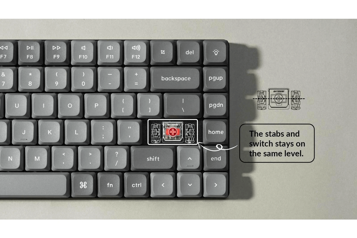 Keychron K3 Max 75% Red/Brown Switch RGB Wireless Mechanical Keyboard