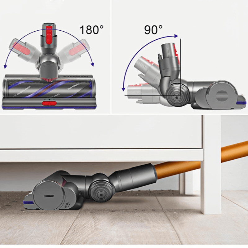 100W High Torque Drive Clean Head For Dyson V7 V8 V10 V11 V15  Vacuum Cleaners