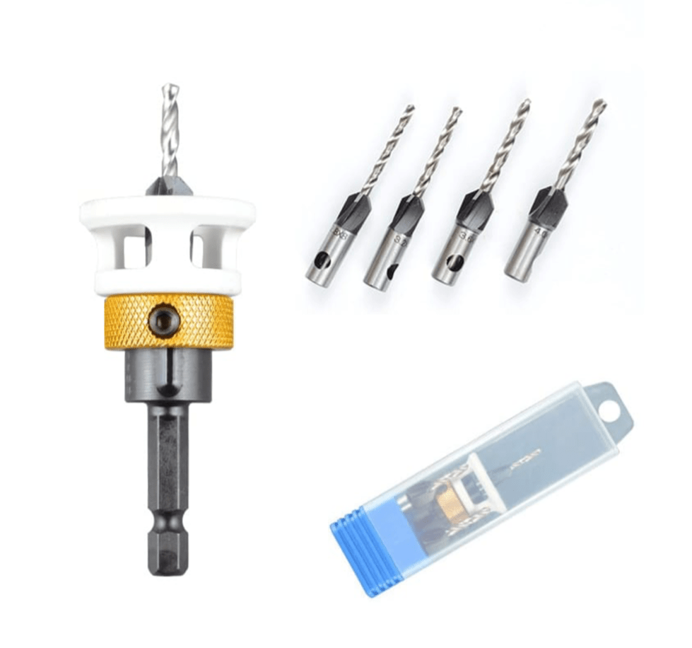 10G Adjustable Countersink Drill Bit Set - TrendLine & Co.