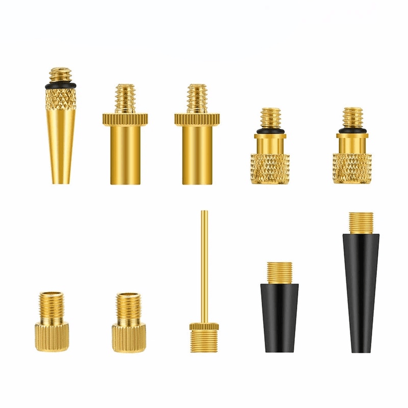 10pc Universal Air Pump Adapter Inflator Kit - TrendLine & Co.