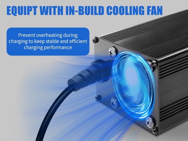 12V-14.6V Max 20A Lithium Battery Charger LiFePO4 Battery Charger - TrendLine & Co.