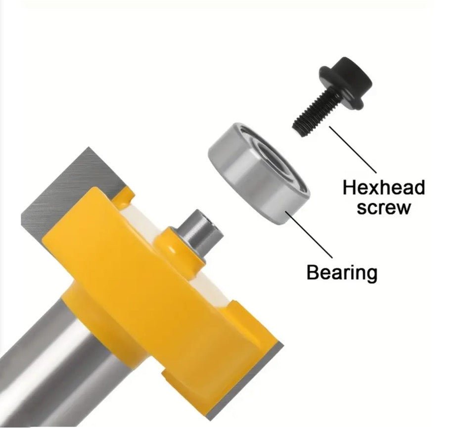 1/4 T-slot Router Bit Set 3PC - TrendLine & Co.