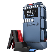 2 in 1 Portable Jump Starter and Tire Inflator 10000mAh 12v Blue - TrendLine & Co.