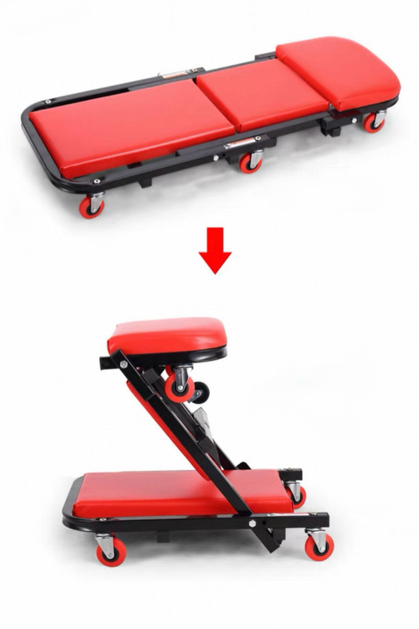 2-in-1 Folding Garage Floor Creeper