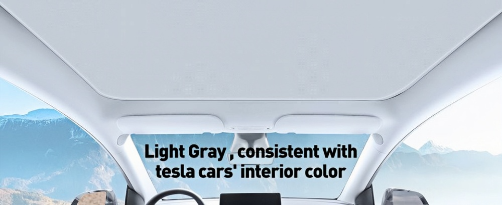 Tesla Model 3 Glass Roof Sunshade