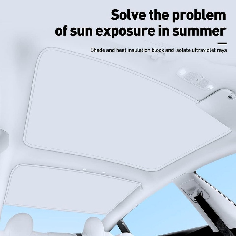 Tesla Model 3 Glass Roof Sunshade