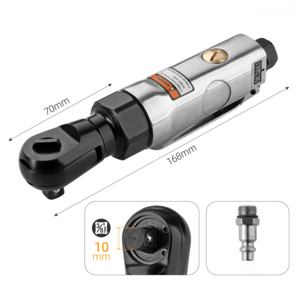 3/8 Air Ratchet Wrench