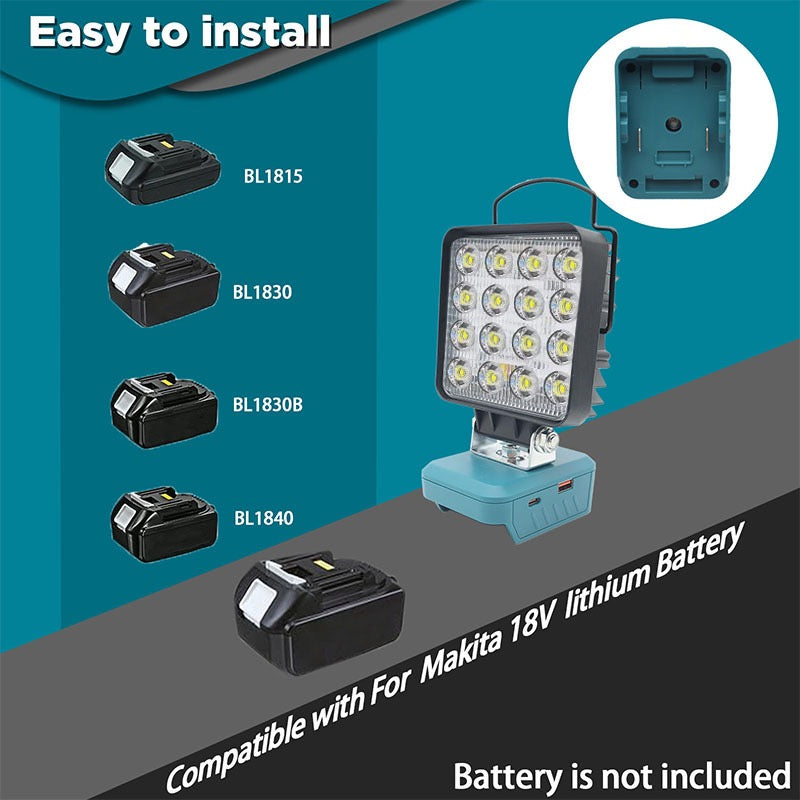 4.1 inch LED Work Light for Makita Battery