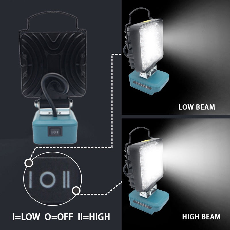4.1 inch LED Work Light for Makita Battery
