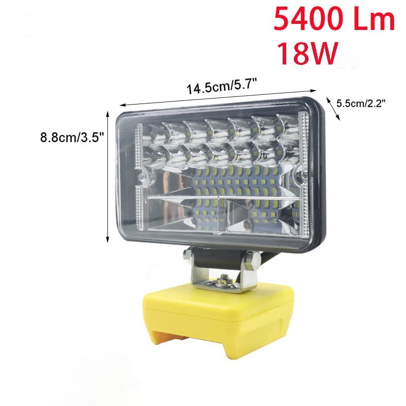 4 inch LED Work Light for DeWalt Batteries