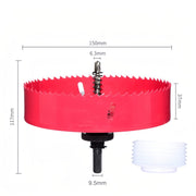 6 INCH Bi-metal Hole Saw Kit