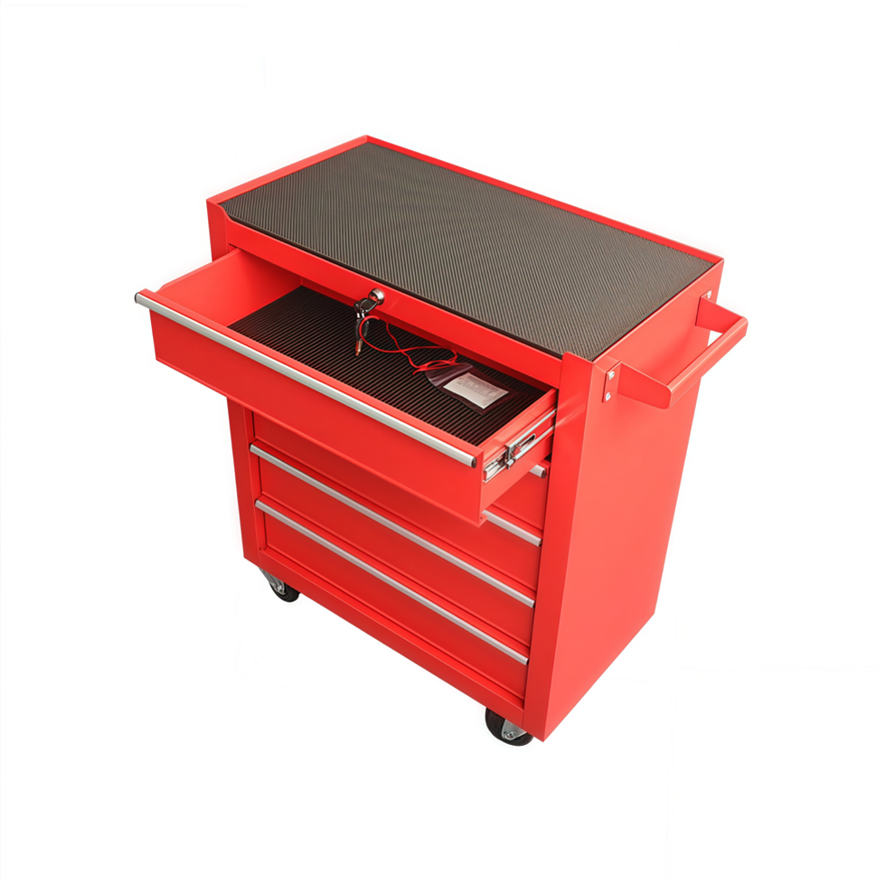7 Drawers Heavy-Duty Mobile Tool Cabinet On Wheels Rolling Tool Chest