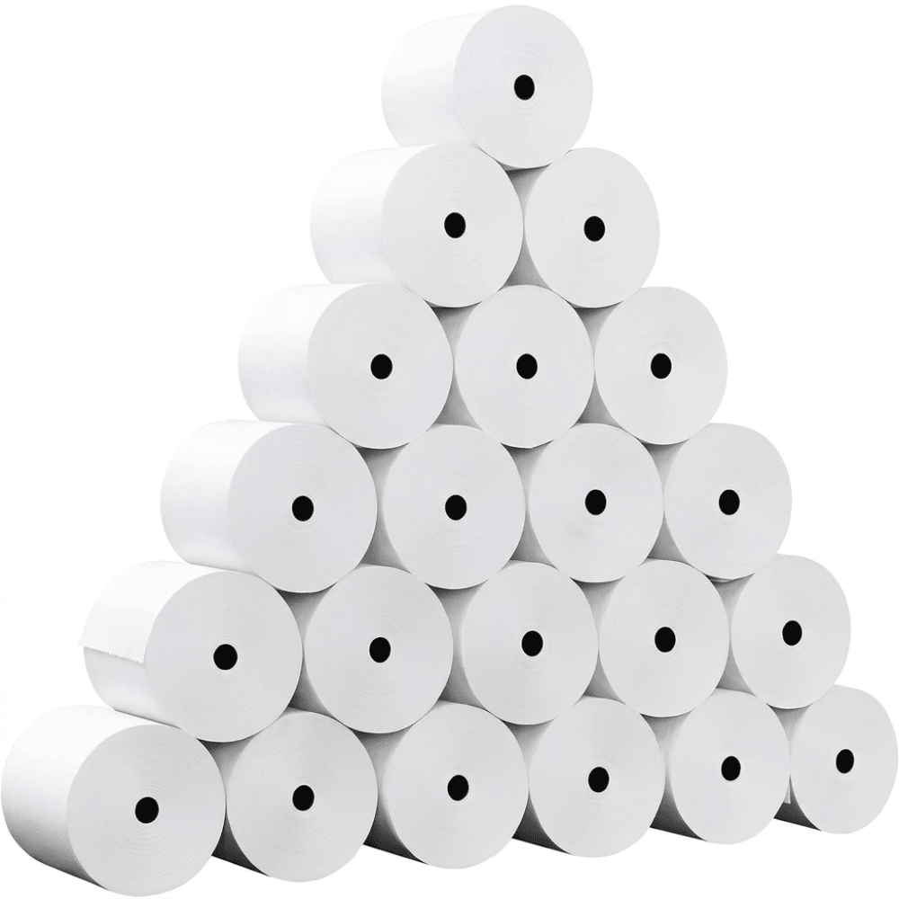 80 x 80mm Thermal Receipt Paper Rolls, 50 Pack - TrendLine & Co.