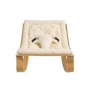 Baby Rocker Beech with White Cushion