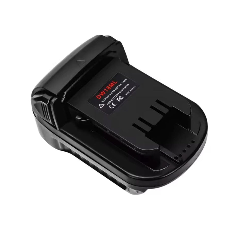 Battery Adapter for Dewalt 18V/20V Battery to Milwaukee M18 Battery