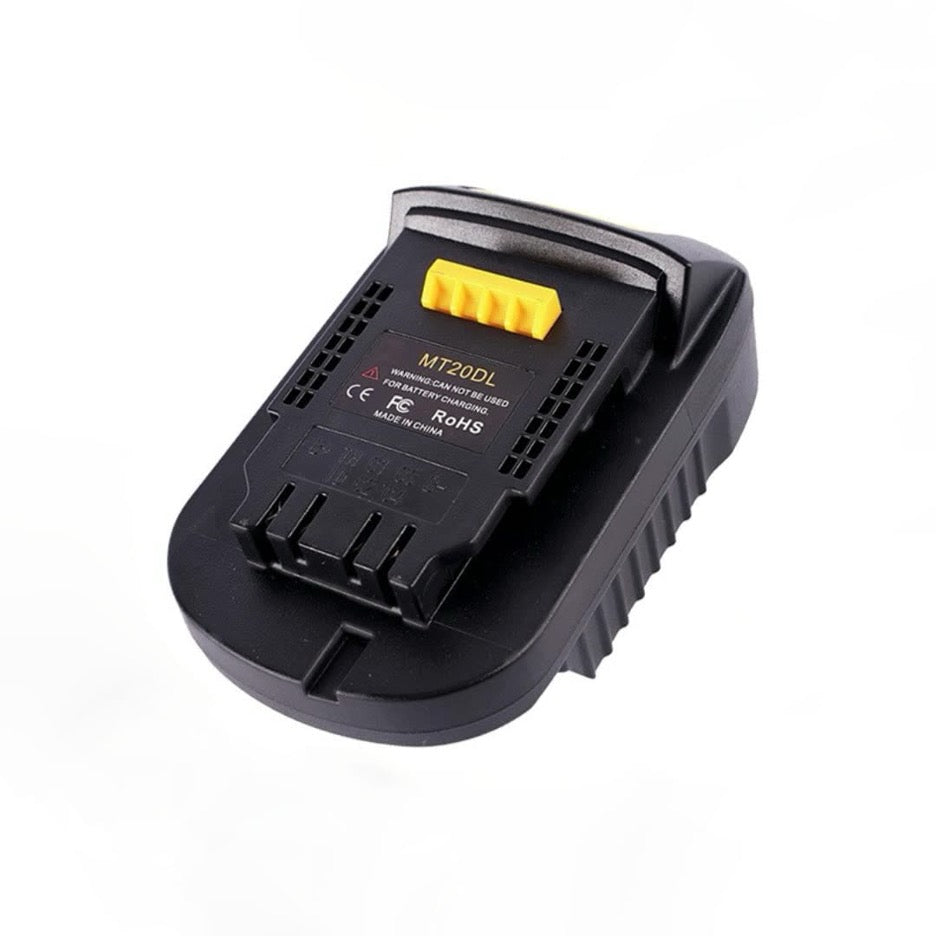 Battery Adapter for Makita 18V Battery to Dewalt 18/20V Battery
