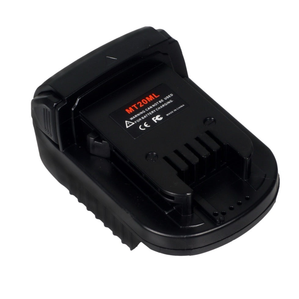 Battery Adapter for Makita 18V Battery to Milwaukee M18 Battery