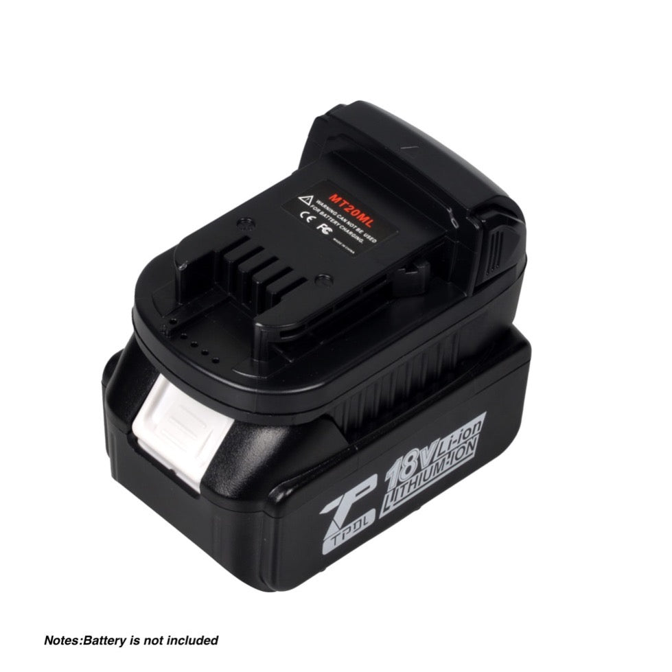 Battery Adapter for Makita 18V Battery to Milwaukee M18 Battery