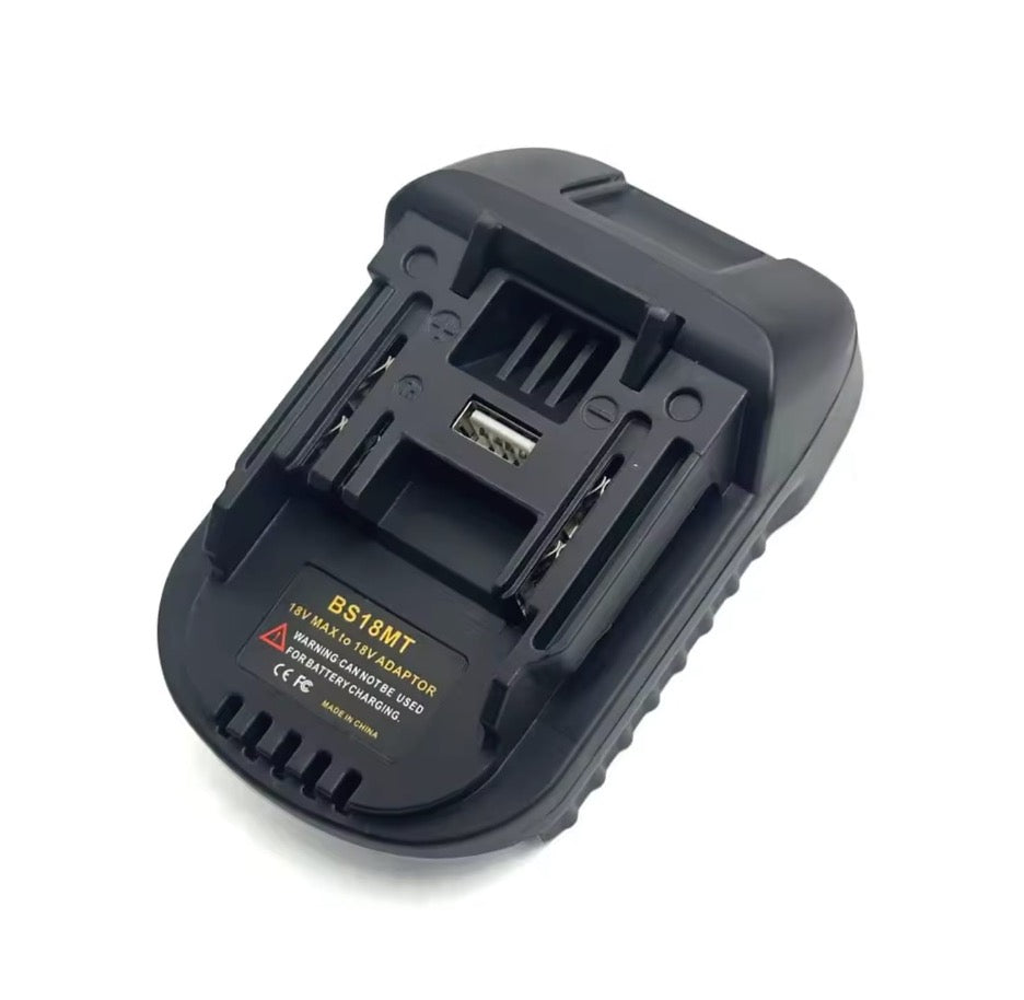 Battery Adapter for Makita 18V Power Tools - Converter for BOSCH Battery