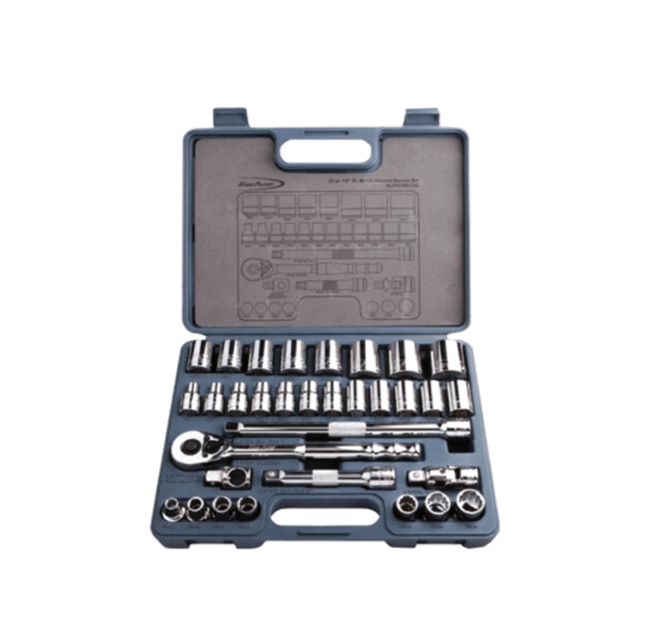 Blue-Point 1/2" Mertic 32pcs Socket Set BLPATSM1232