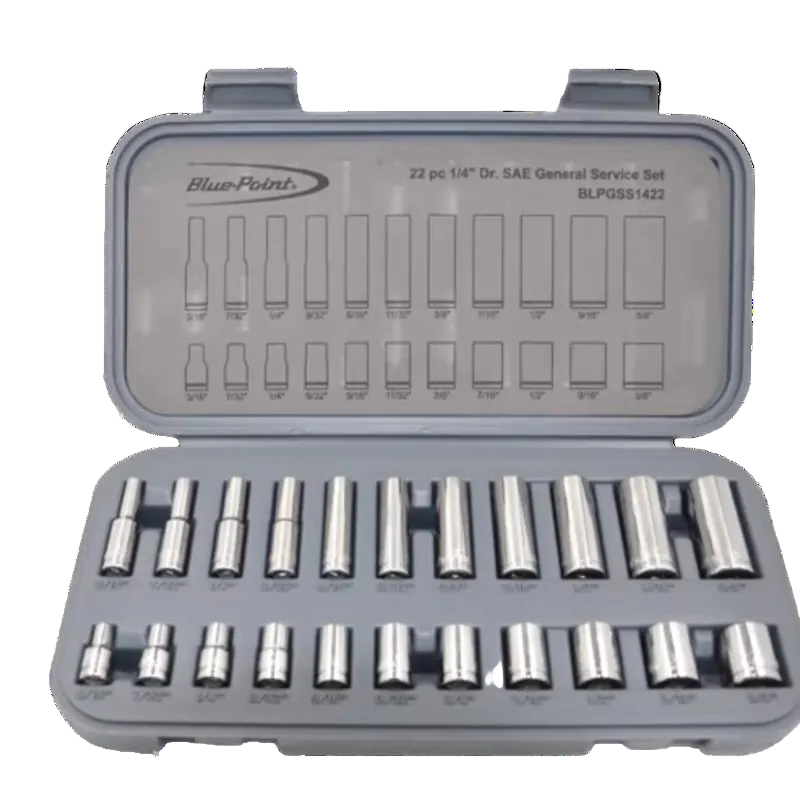 Blue Point 22PC 1/4" Drive SAE Hex Socket Set