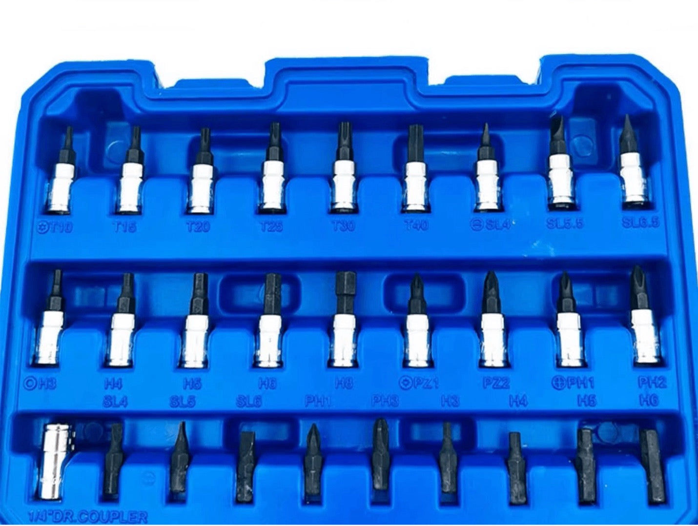 Blue-Point 52-Piece 1/4" Drive Socket Set BLPNS14S52