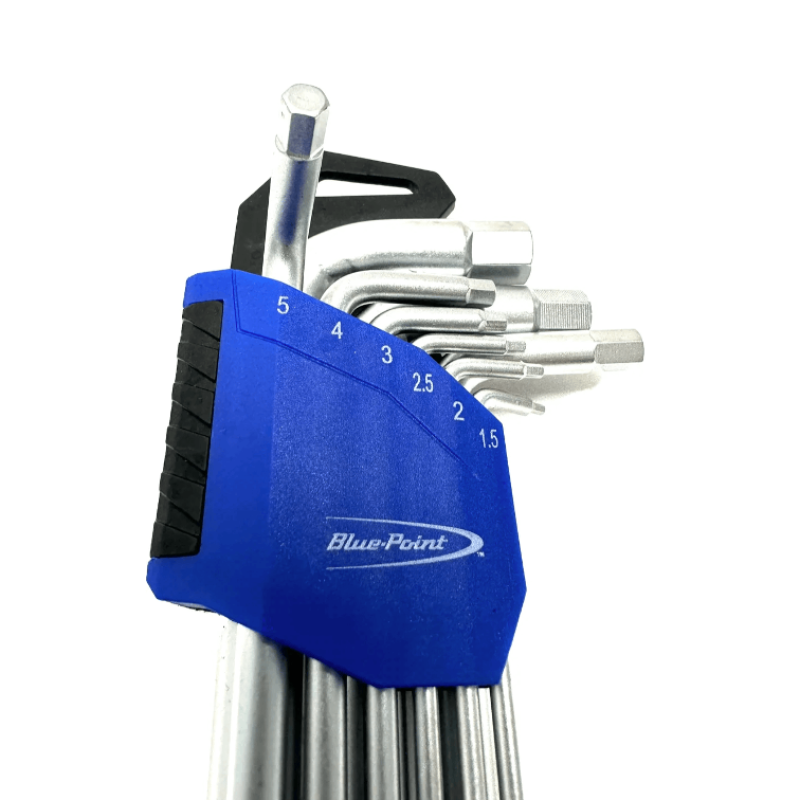 Blue Point 9PC Extra Long Ball Allen Hex Key Set