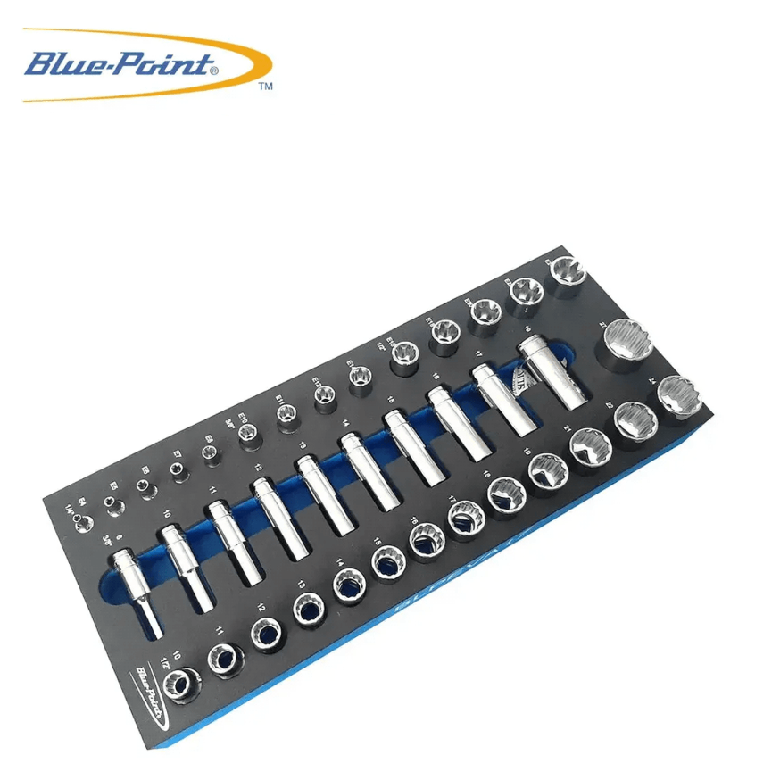 Blue Point 38PC Sockets Set EVA Tool Holder Set