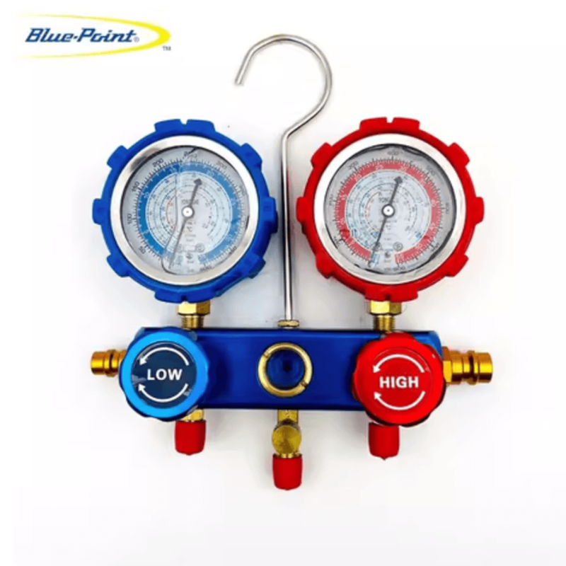 Blue Point by Snap-on Manifold Gauge For Automotive Refrigeration And A/C
