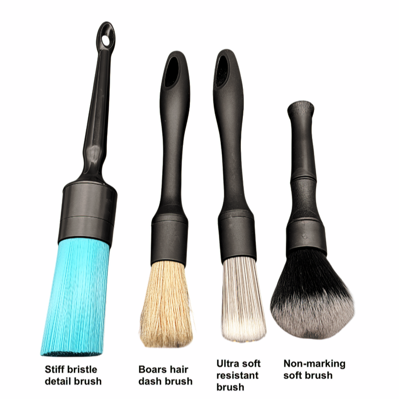 Car Detailing Brush Premium Brush 4pc