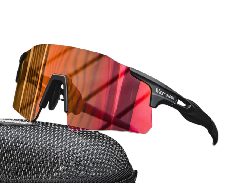 Cycling Glass Wing Sunglasses Photochromic