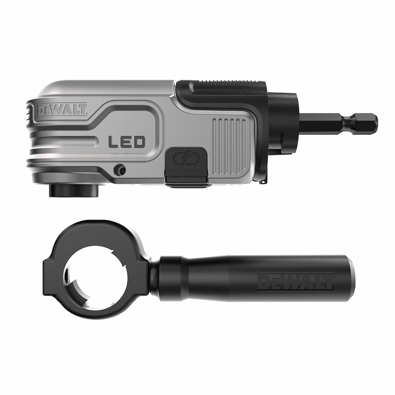 DEWALT FLEXTORQ Lighted Modular Right Angle Attachment  DWALRAFT
