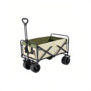 Foldable Outdoor Utility Shopping Trolley Trailer Wagon Beach Trolley