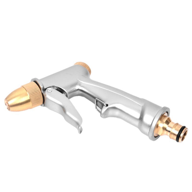 High Pressure Water Spray Gun Brass Nozzle Garden Sprayer