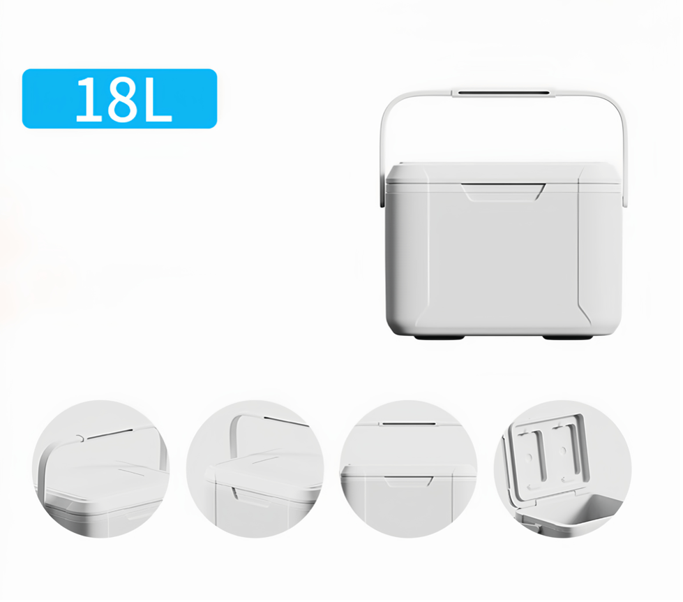 ICENERGY 18L Chilly Bin Cooler Box White