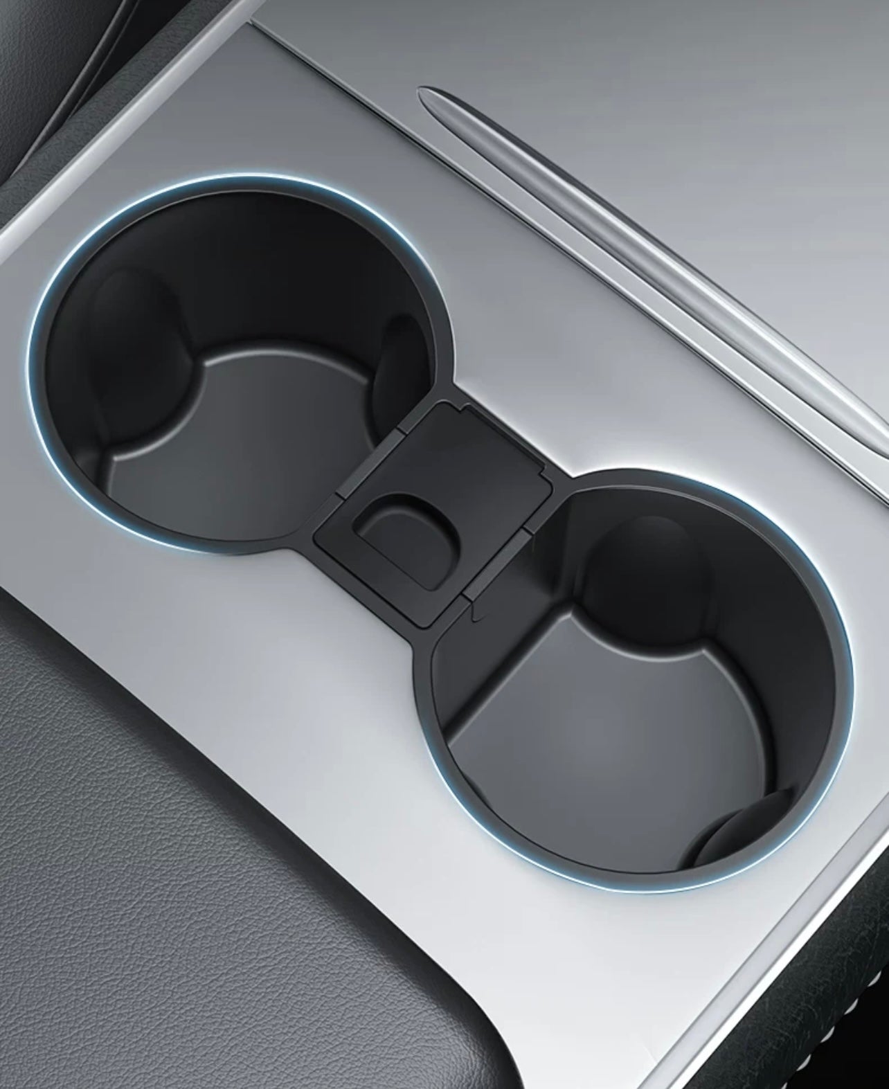 Tesla Model 3/Y Rubber Cup Holder Insert
