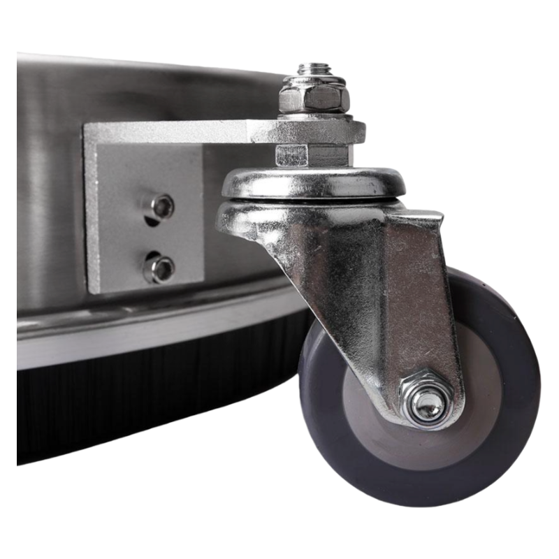 Industrial Stainless Steel Pressure Washer Surface Cleaner 21" with 4 Castors 4000PSI