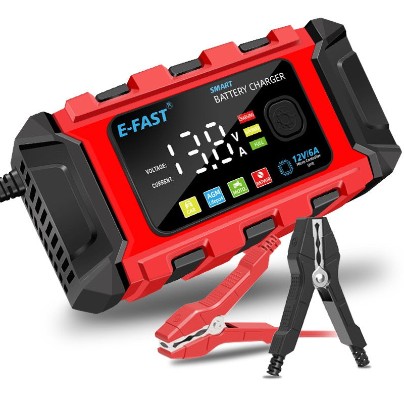 Intelligent 12V Battery Charger