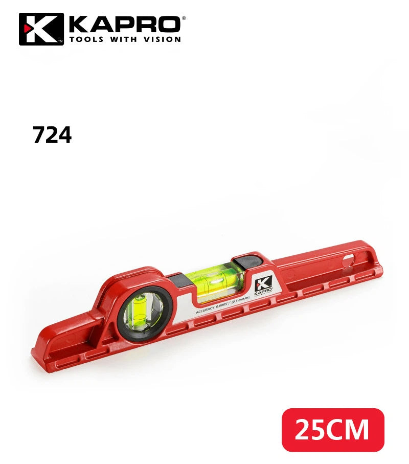 Kapro 724 Cast Aluminum Toolbox Level Non Magnetic