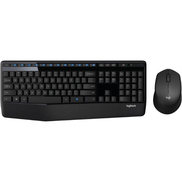 Logitech MK345 Wireless Keyboard & Mouse Combo - Black