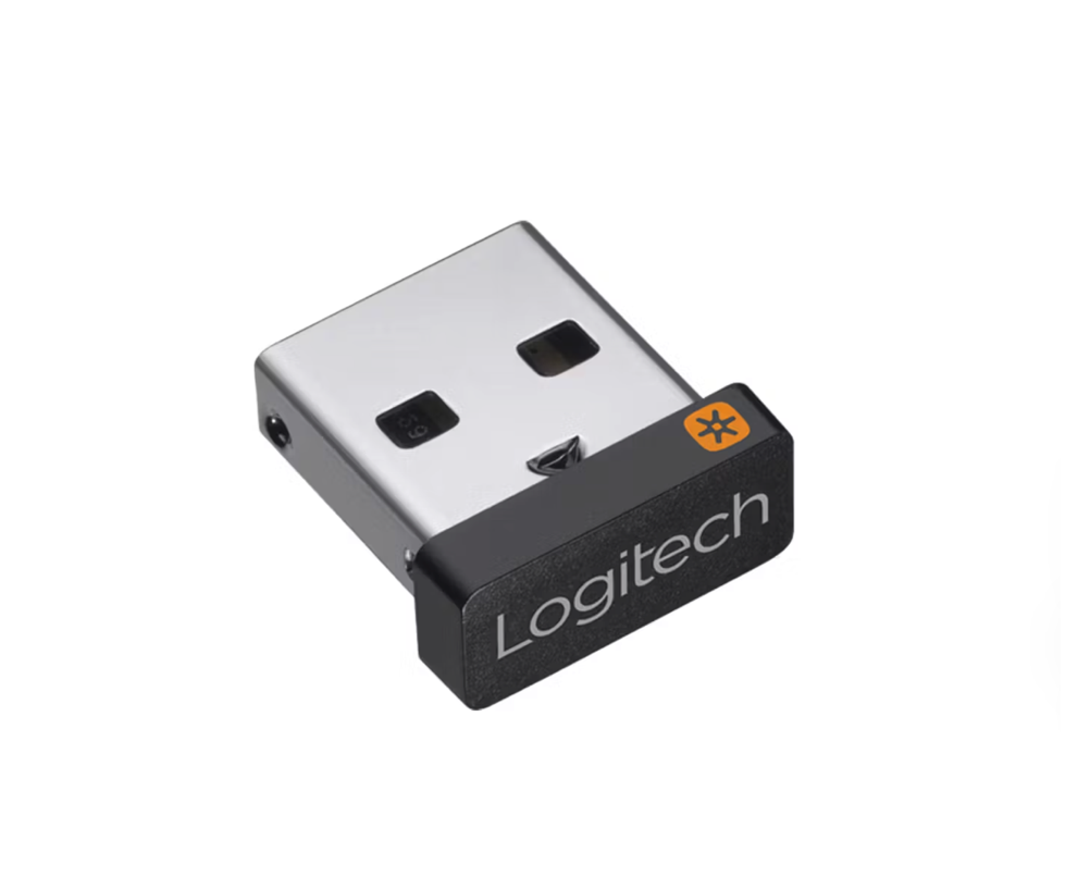 Logitech USB Unifying Receiver for Mouse/Keyboard - Black