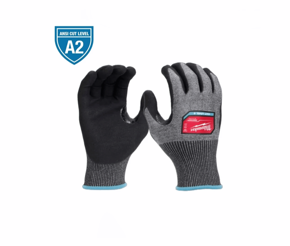 Milwaukee Cut Level 2(B) Nitrile Dipped Gloves