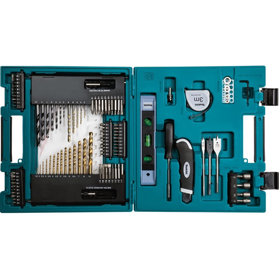 Makita 104pc Metric Bit and Hand Tool Set