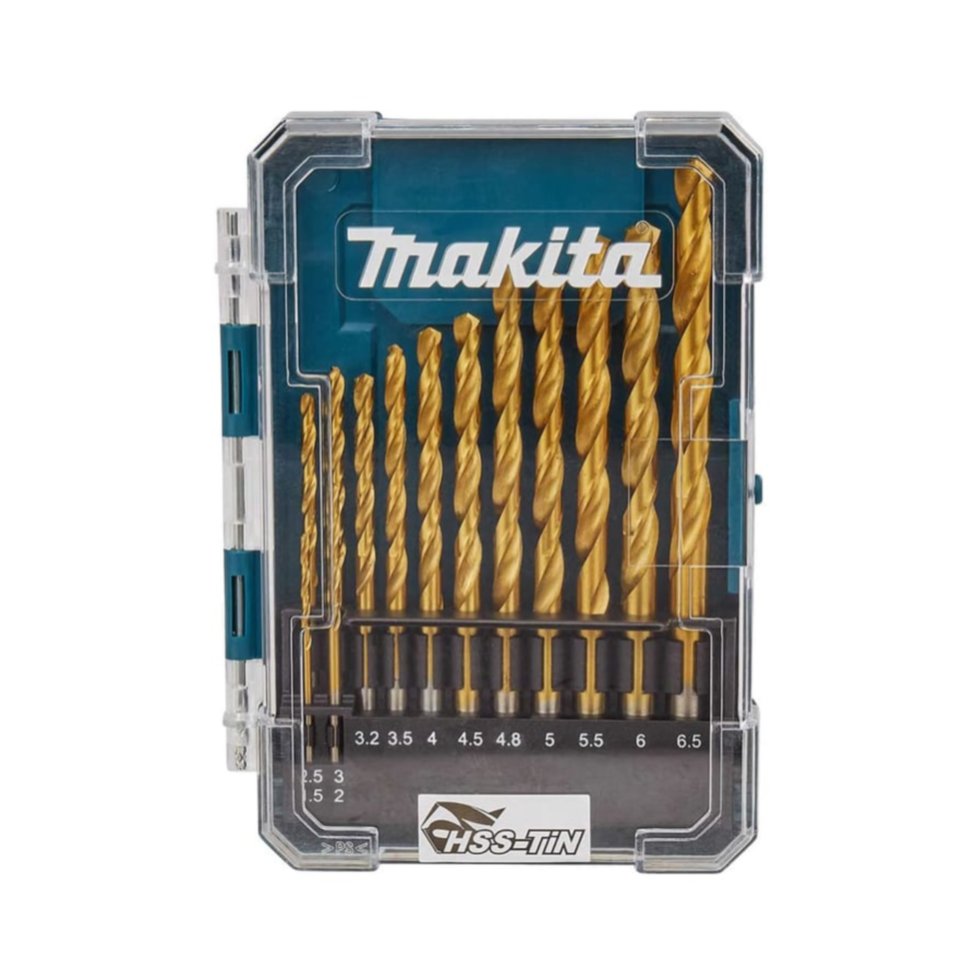 Makita 13 pc HSS-Tin Metal Drill Bit Set