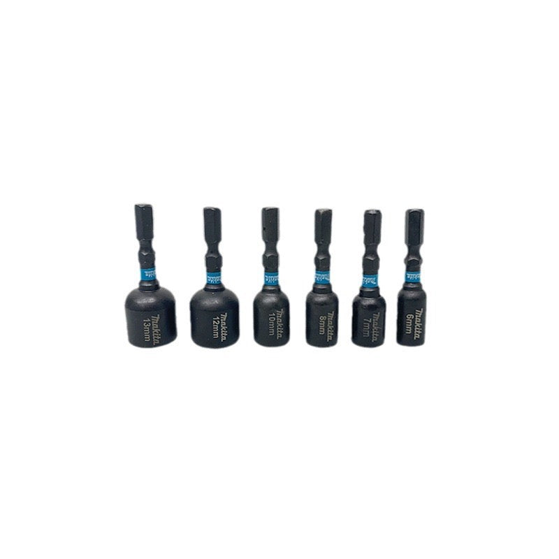 Makita 6pc Magnetic Socket Bit Set