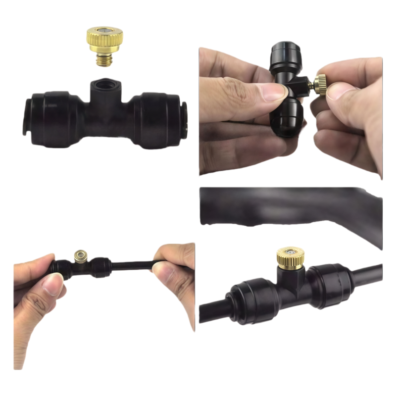 Misting And Drip Irrigation System Kit